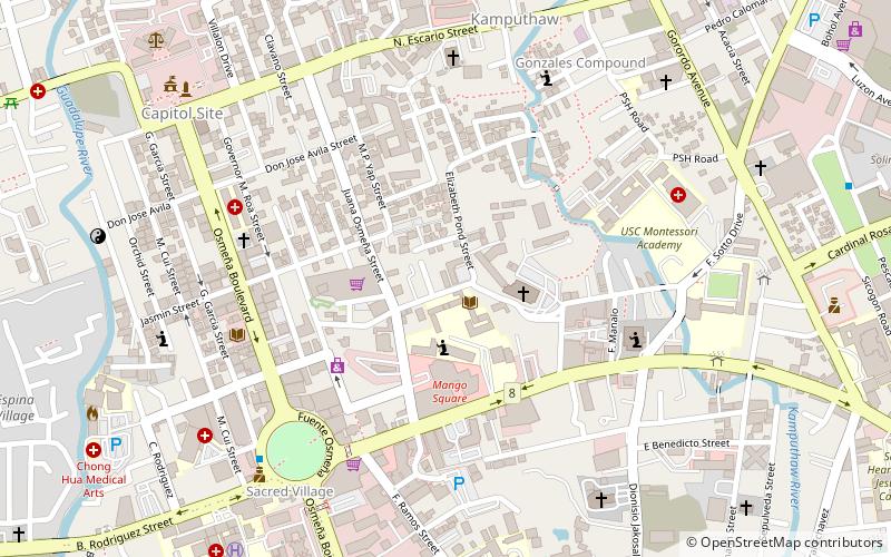 St. Patrick Square location map