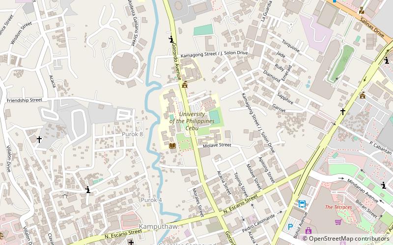 University of the Philippines Cebu location map