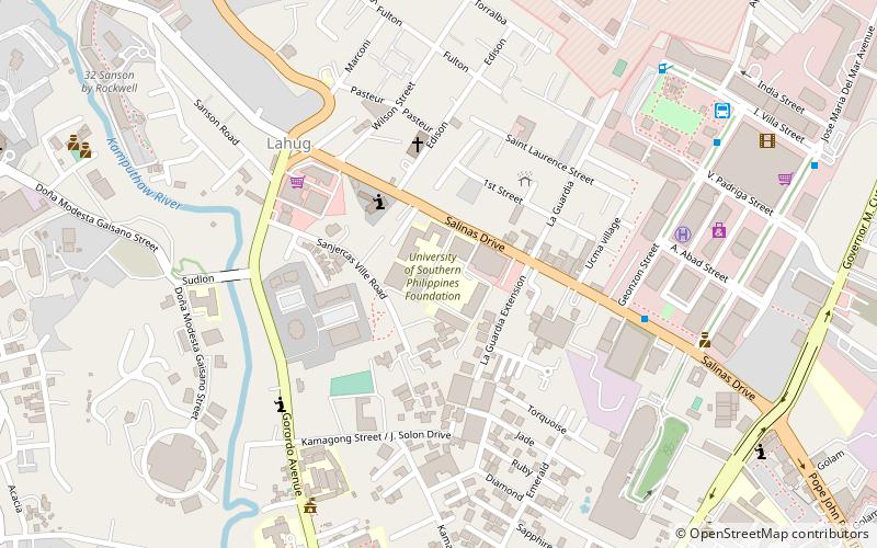University of Southern Philippines Foundation location map