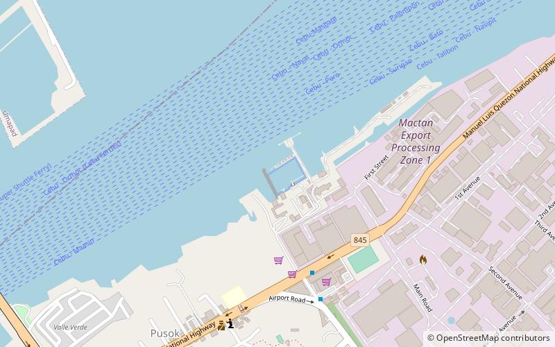 Cebu Yacht Club location map