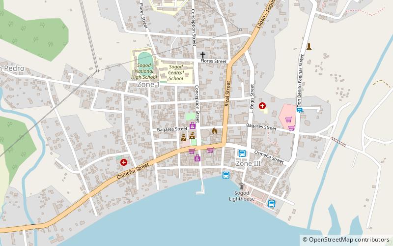 Saint Thomas Aquinas College location map