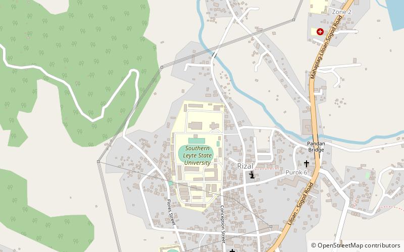 Southern Leyte State University location map