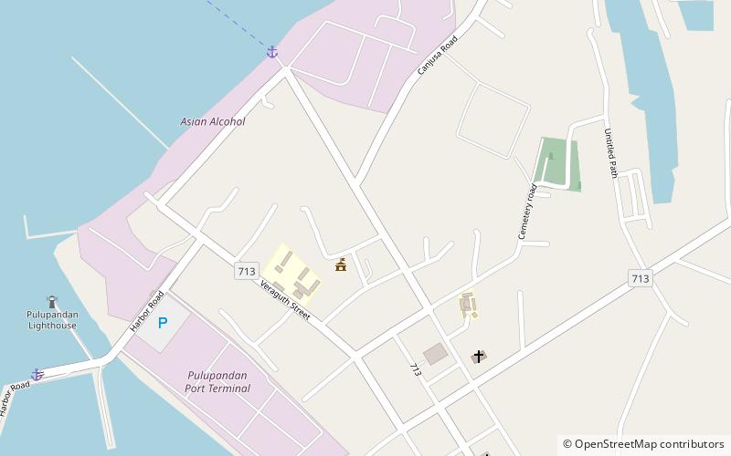 pulupandan bago location map