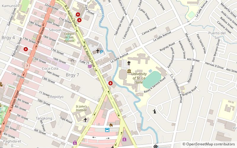 La Salle Coliseum location map