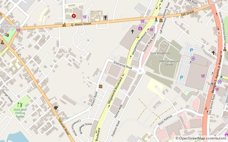 Iloilo Convention Center location map