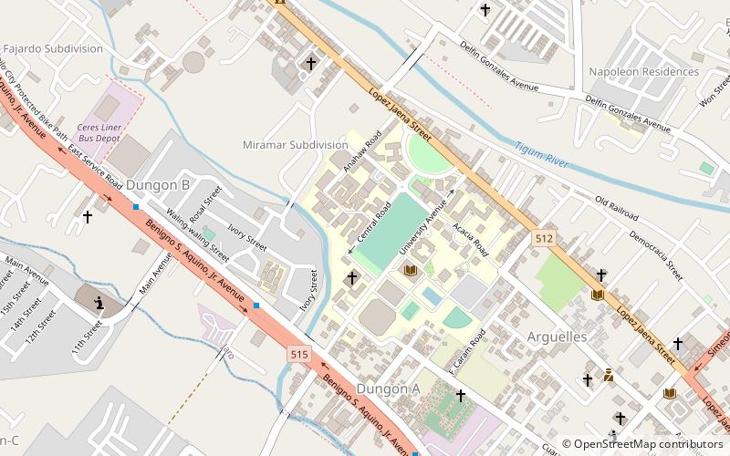 Central Philippine University - College of Engineering location map