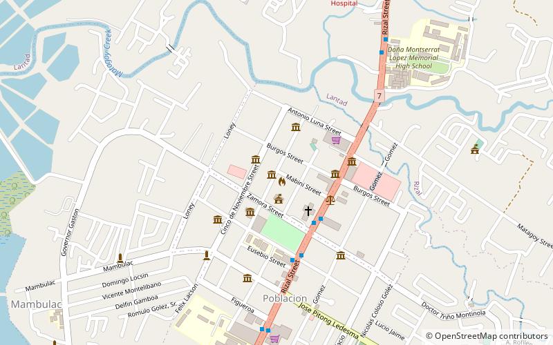 Angel Araneta Ledesma Ancestral House location map