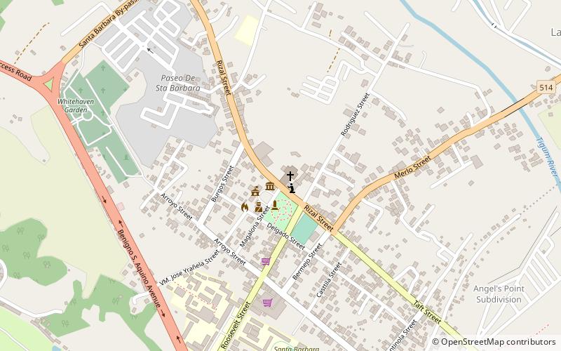 St. Barbara's Church location map