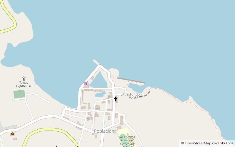 Fort Santa Isabel location map