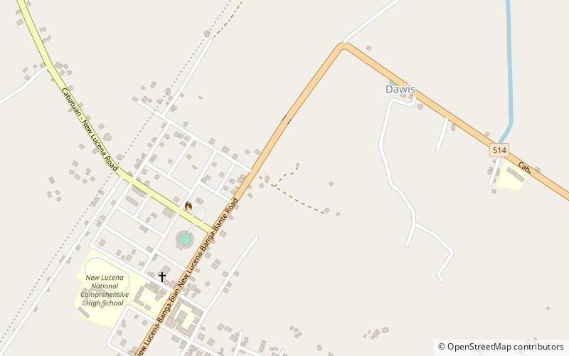 New Lucena location map