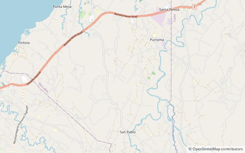 Hacienda Rosalia location map