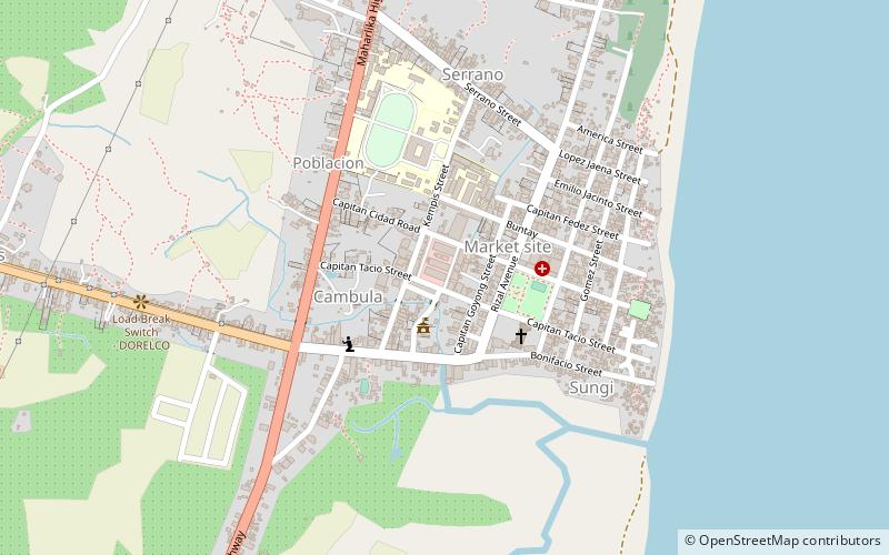 dulag leyte location map