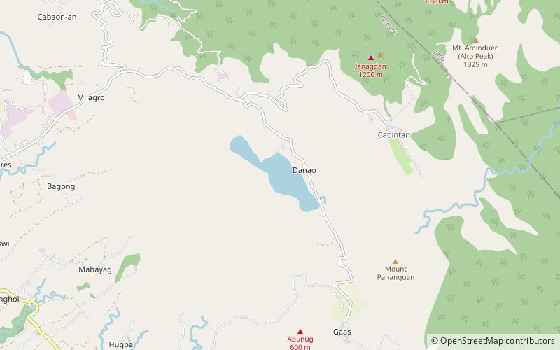 Danao-See location map