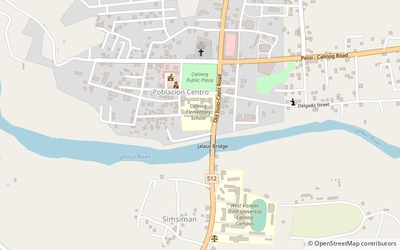 Calinog location map