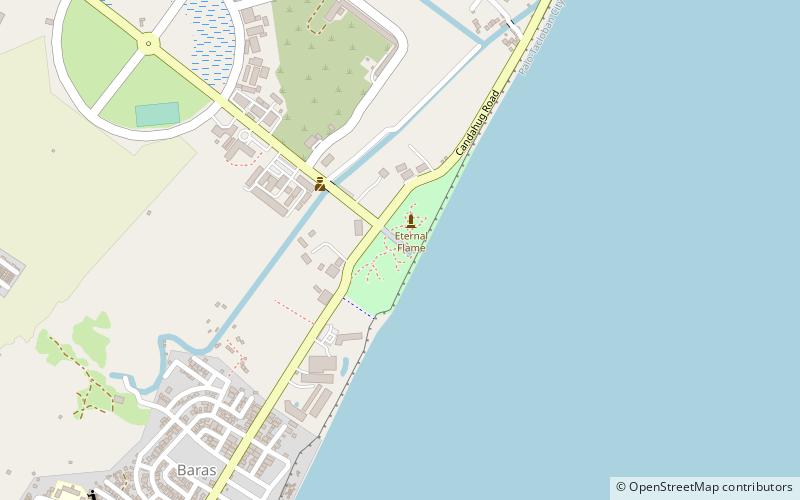 Parque nacional MacArthur Landing Memorial location map