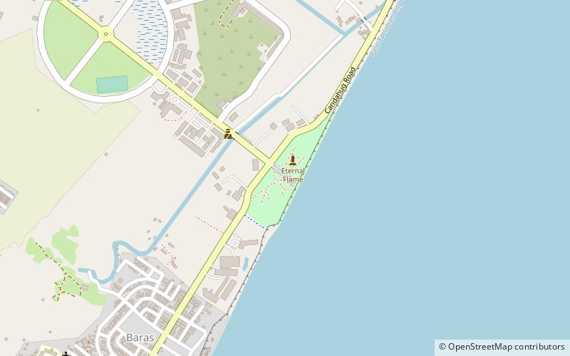 Parque nacional MacArthur Landing Memorial location map
