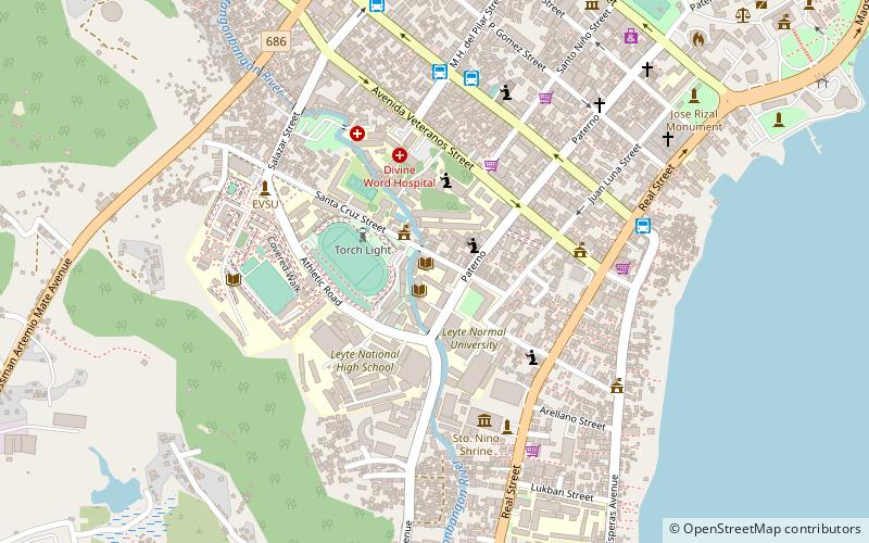 Leyte Normal University location map