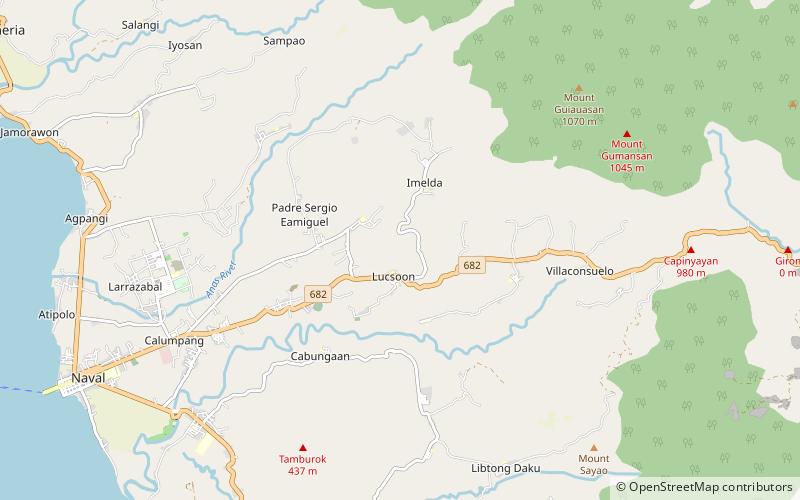 Imelda location map