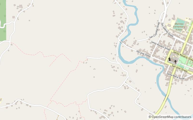 Malinao location map