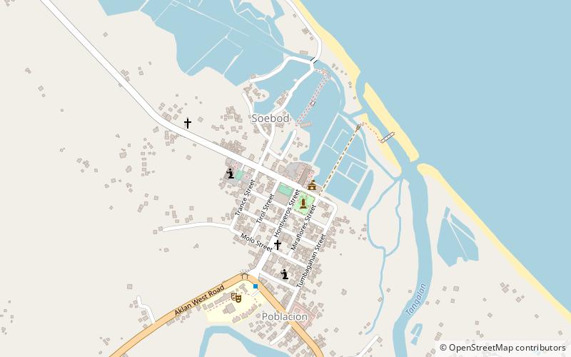 Tangalan location map