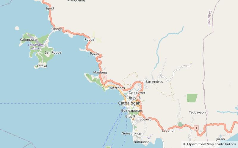 pangdan catbalogan location map