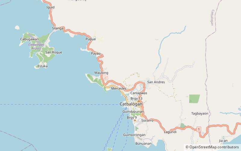 maulong catbalogan location map
