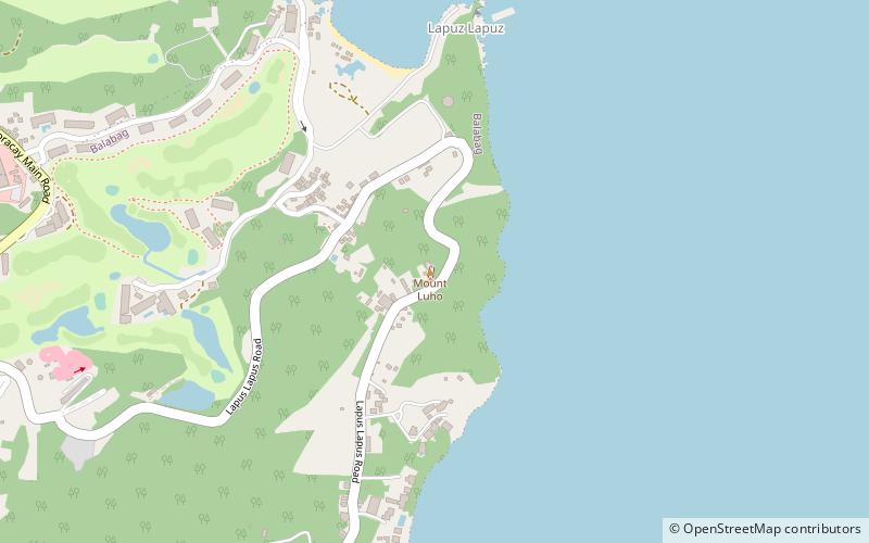 Mount Luho location map