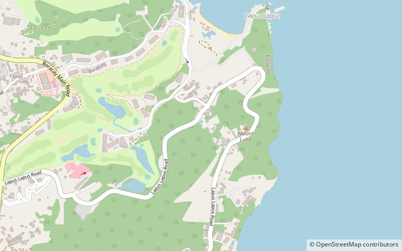 zorb park boracay location map