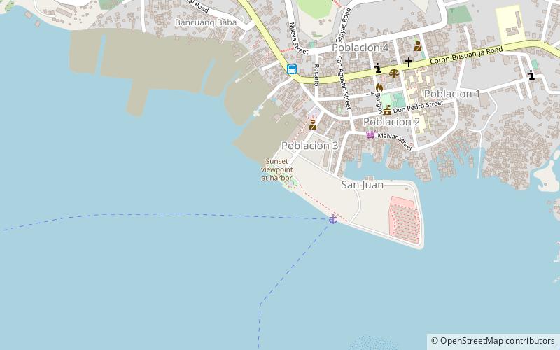 bayside plaza coron location map