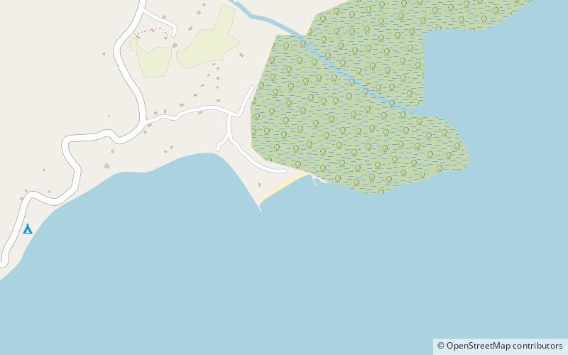 cabo beach coron location map