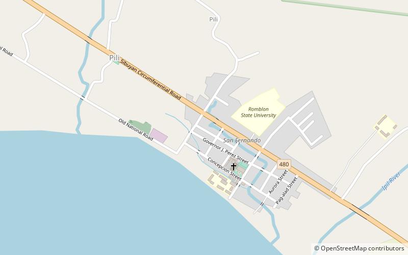 San Fernando location map