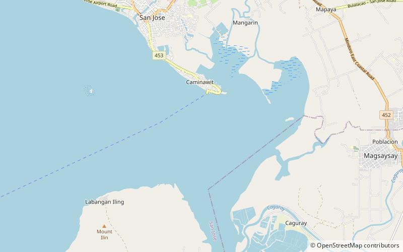 Landing Ship location map