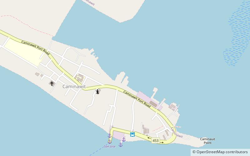 port of san jose location map