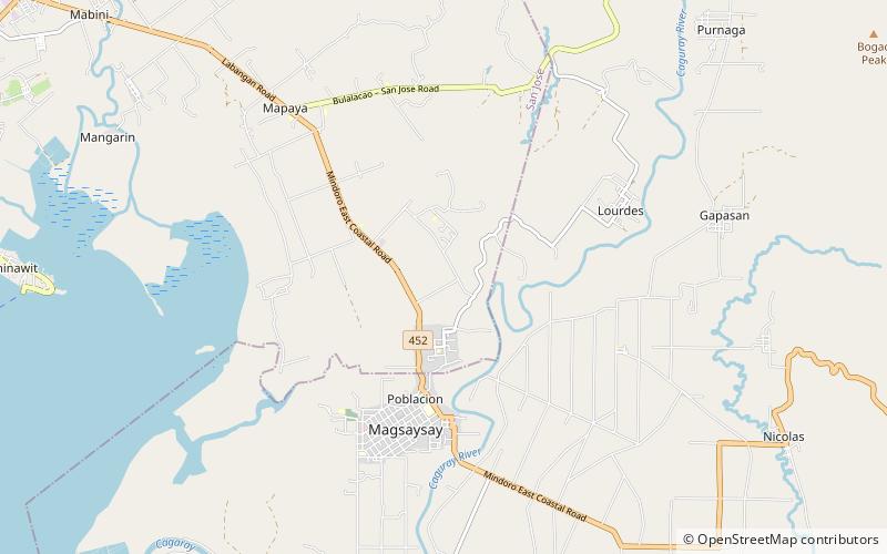 Magsaysay location map