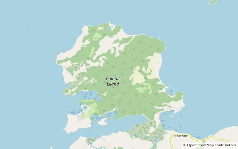 Calauit Island location map
