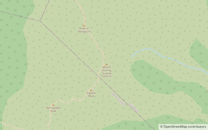 Monte Guiting-Guiting location map