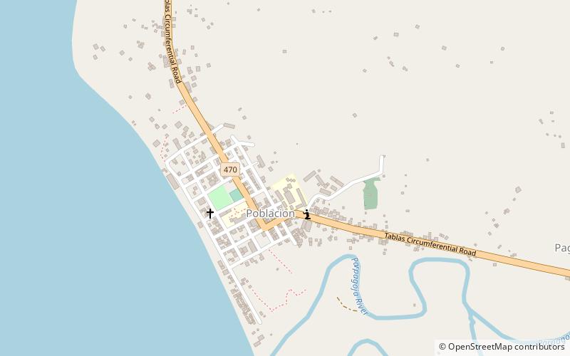 San Andres location map