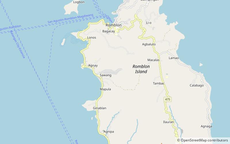 Provincia de Romblón location map