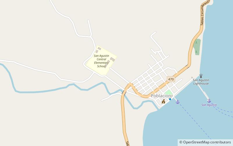 San Agustin location map