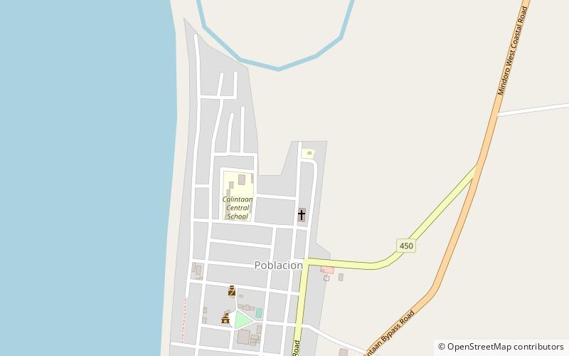 calintaan mindoro location map