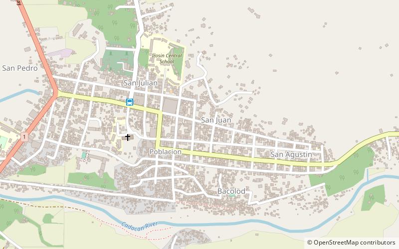 Irosin location map