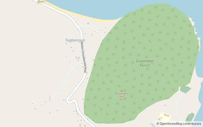 Guyangan Cave System location map
