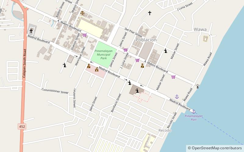 Pinamalayán location map