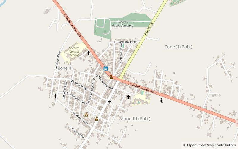 socorro mindoro location map