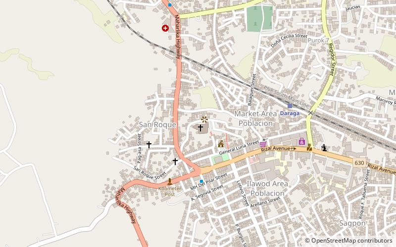 Daraga Church location map