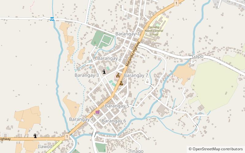 Camalig Church location map