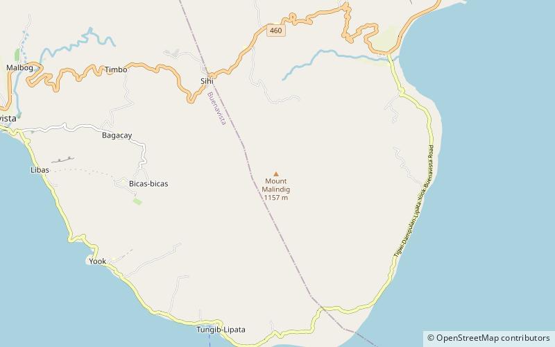 Monte Malindig location map