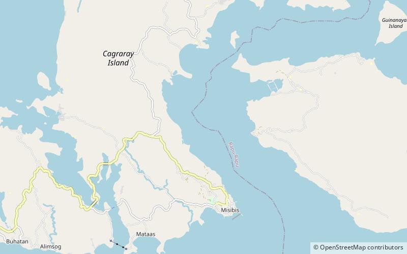 Cagraray location map