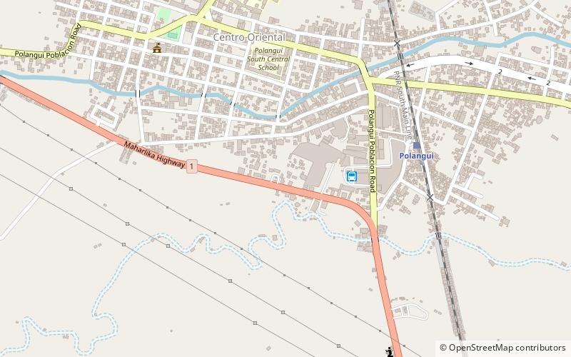 Polangui location map