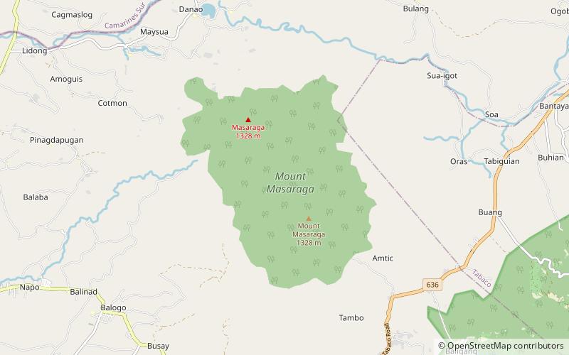 Monte Masaraga location map